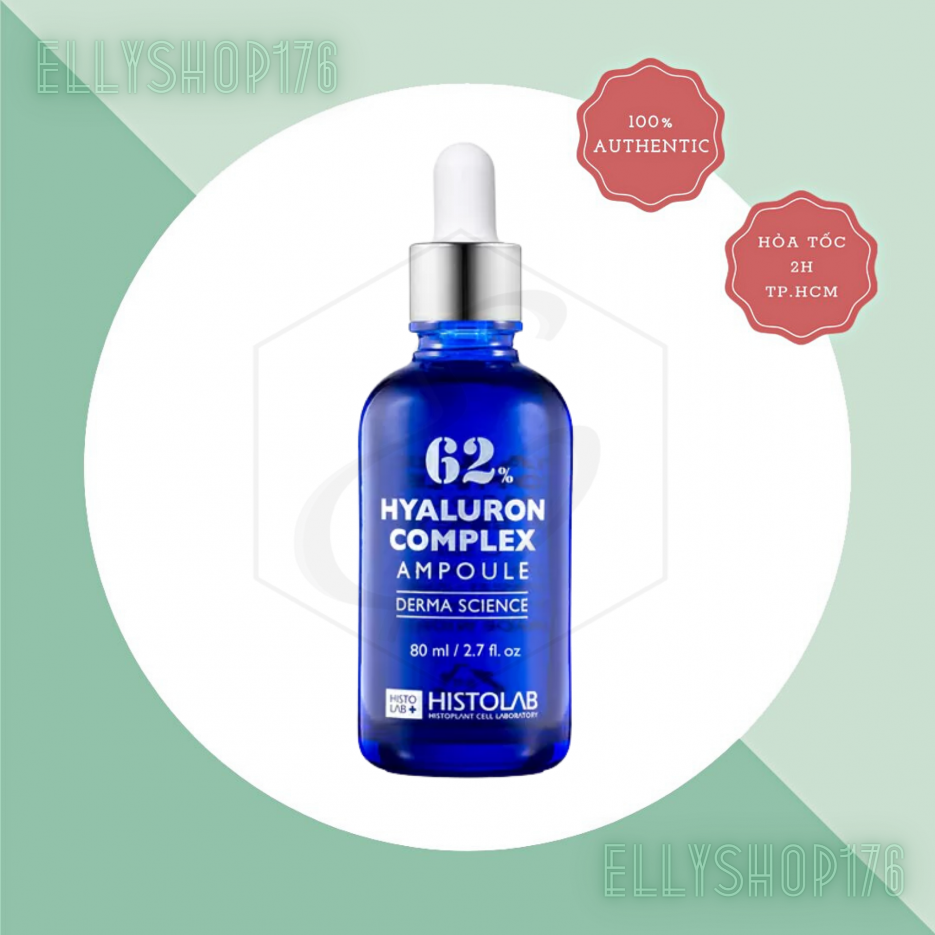 Tinh chất dưỡng ẩm Histolab 62% Hyaluron Complex Ampoule - 50ml